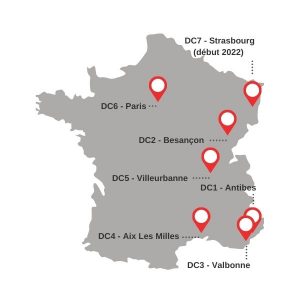 colocation en datacenters partout en France