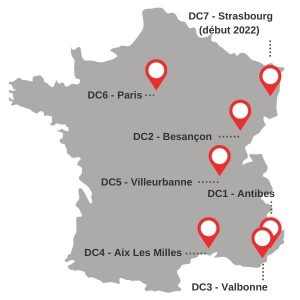 colocation datacenters partout en France